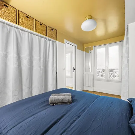 1st 1br Near Louvre Free Netflix Apartamento
